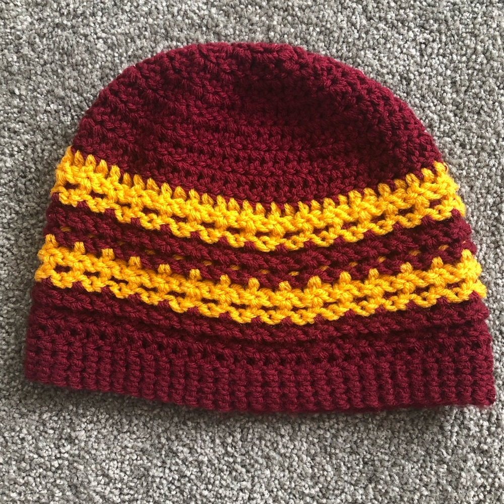 Handmade Crochet Beanie - Picture 2 of 4